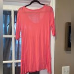 New York & Co. pink Tunic Top 3/4 sleeves shirt w pockets NWT woman’s Medium Photo 1