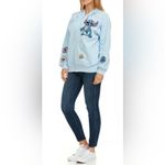 Disney  Stitch Women’s Blue Full Zip Character Sweatshirt Hoodie medium size Photo 9