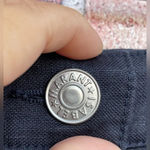 Isabel Marant Etoile Phil zip Patch Pocket Pant Size 34 US6 Faded Night Photo 6