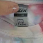 Gildan Multicolor Tie-Dye Tee Graphic t shirt xl women's Karma Photo 2
