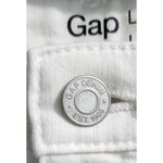 Gap Legging Skimmer Cheville White Denim Jeans Comfort‎ Stretch Size 12 Photo 3