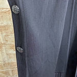 Misook Exclusively Open Front Batwing Cardigan in Black Size Large Photo 0