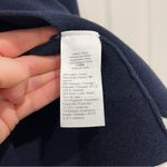 J.Crew Camille Shrunken Sweater-Blazer Navy Blue Knit Womens Size Small Photo 4