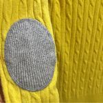 autumn cashmere  yellow sweater cardigan v nec size S Small :001: Photo 3