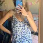 Free People floral v neck tank top in size small Photo 0