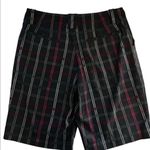  Golf Nike FitDry Black Pink Plaid Shorts Size 6 Photo 1