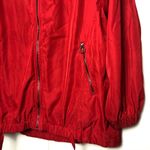 ZARA TRF Windbreaker Packable Jacket Hoodie Red Photo 4