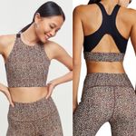 Varley  Sherman sports bra tank  - cheetah print - size small Photo 1