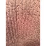 Bernie Bernardo Quilted Puffer Jacket Dusty Rose Button Front Collar Size M Purple Size M Photo 5
