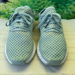 Adidas Deerupt marathon running shoes sneakers light teal green 8 Photo 1