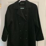 Gallery  black trench coat EUC Photo 0