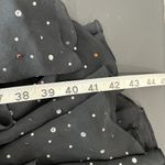 Betsey Johnson Vtg  Evening Sz 6 Silk Dress Whimsigoth Tiered Bling Sexy Ruched Photo 15