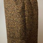 90s Vintage Multi Tonal Brown Fitted Wool Pencil Skirt Size M Photo 5