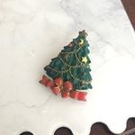 Vintage Christmas Tree Pin Photo 0