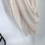 Lulus A Star is Born Cream Strapless Maxi Dress Beaded Embellished Medium Photo 6