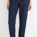 Madewell  Baggy Tapered Jeans Dark Wash Size 26 Photo 0