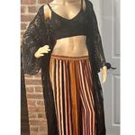 Modcloth Womens Boho Striped wideleg pants M Photo 1