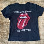 The Rolling Stones  1975 US TOUR tongue graphic t-shirt size M Photo 0