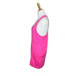 Zyia Active Bright Pink Seamless Racerback Tank Top Size Large flaw ink stain Photo 1