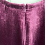 Eileen Fisher  Raisin Velvet 3/4 sleeve Tunic Top size Medium Photo 7