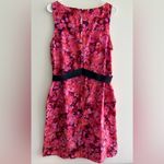 Loft Ann Taylor  Sheath Dress with Black Stretch Band Belt, Size 12 Photo 12