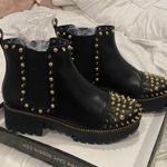Cape Robbin Black Studded Booties Photo 1
