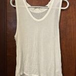 Free People  Take The Plunge Tank in White M Photo 1