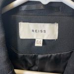 Reiss Women's Suit Set Dartmouth Black Wool Blazer & Slim Leg Trousers Size 8 Photo 3