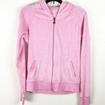 PINK - Victoria's Secret PINK VICTORIA’S SECRET Vintage ‘86 The Pink World Tour Velour Hood Zip Jacket Photo 0