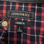 Crown & Ivy  Long Sleeve Button Down Photo 1