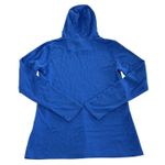 Nike Dri-FIT Hoodie Shirt Womens Small Blue Just Do It Long Sleeve Pullover Photo 1