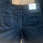 ZARA NWT  Mid Rise Relaxed Fit Straight Leg Indigo Black Jeans size 2 US Photo 1