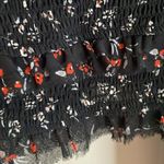 Free People  Printed Lolita Top In Black Combo Photo 8