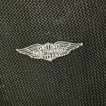 Harley Davidson Womens Black Embroidered Knit‎ Logo Sweater Medium Photo 2