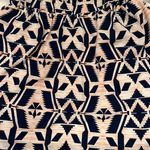 Ezra | Peach Orange White & Black Aztec Printed Skirt Size Large Photo 1