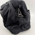 Vera Bradley Black Grand Weekender Microfiber Travel Bag Duffle Non-Quilted Photo 4