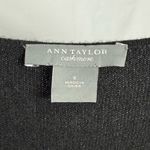 Ann Taylor Black Empire Long Sleeve Cashmere Dress Photo 3