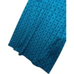 LL Bean Dress Womens Medium Green Blue Geometric Tennis Golf Performance Sporty Photo 4