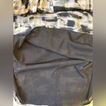 Theory  Silk Black White Musea Cubist Plaid Maxi Dress Size Medium Photo 6