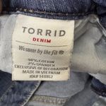 Torrid  Premium Denim Boyfriend Stretch Jeans Size 18 Butterfly Patch Photo 8