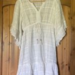 White House | Black Market  Sheer Kimono Sleeve Babydoll Beach Coverup S/M Photo 7