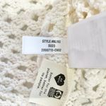 New Madewell Open Stitch Crop Sweater Vest Style NL192 Bright Ivory Size XXL White Photo 11