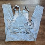 Mickey Mouse Denim Overall Disney Parks Our Universe Light Blue Jeans Women's L Size L Photo 1