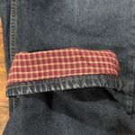 Cabela's  Women Flannel Lined Denim Blue Jeans. 14 Short Photo 6