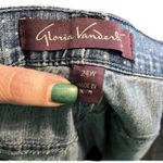 Gloria Vanderbilt  Plus Size Polka Dot Amanda Capri Denim Shorts Photo 3