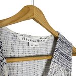 Veronica Beard  Cox Dress Off White Blue Photo 3