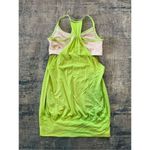 Lululemon Zippy Green / White No Limits Athletic Tank Top Size 4 Photo 5