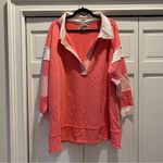 We The Free People Clean Prep Nautical Striped Collared Pullover Sweatshirt | L Photo 7