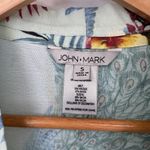 John Mark Kimono Cardigan Womens Small White Embroidered Romantic Boho Resort Photo 5