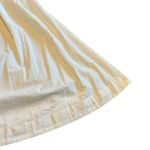 Free People Ruffle It Up Off White Midi Dress 100% Cotton Stretch Size Small Photo 10